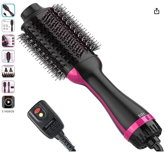 One Step Hot Air Brush – Hair Dryer & Straightener