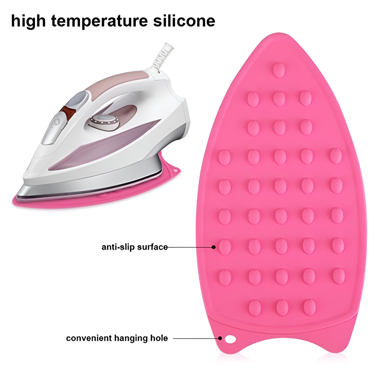 Silicone Iron Mat – Heat-Resistant & Safe Ironing Pad